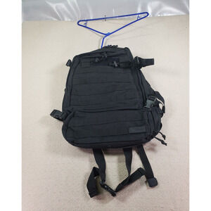 Highland Tactical Backpack Bag Nylon Adjustable Strap Pockets Outdoor Travel